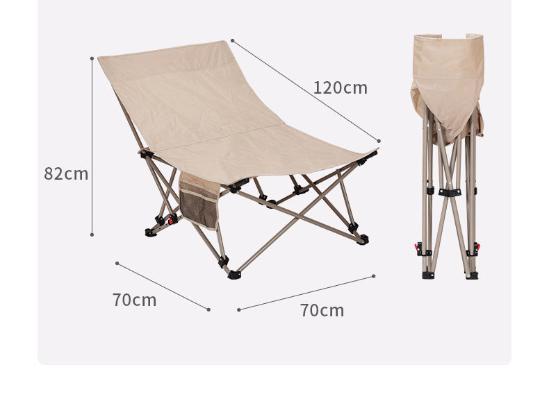 Komfortabel campingstol Skanto
