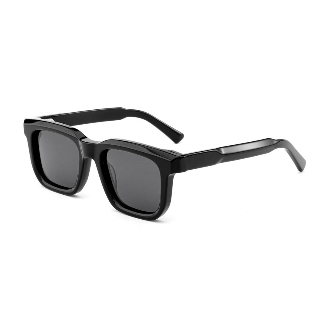 Dame trendy firkantet solbrille med trendy ramme Skanto