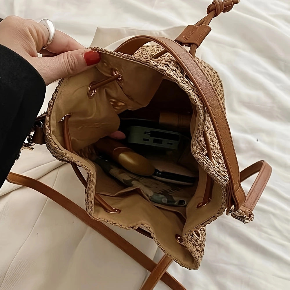 Håndknyttede vesker med sammenleggbart design Skanto