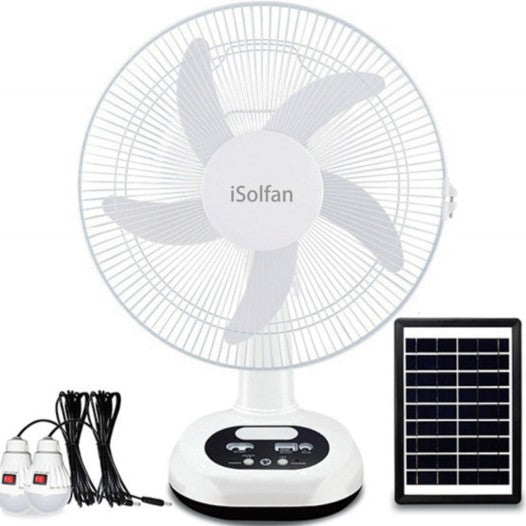 Dame portable solvindusvifte med digital kontrollsystem Skanto