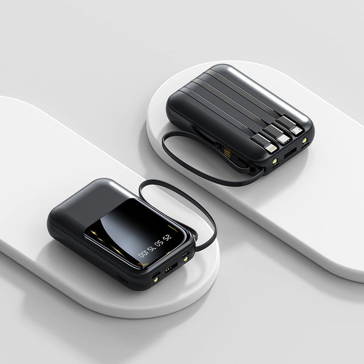 Kompakt Powerbank med digital skjerm Skanto