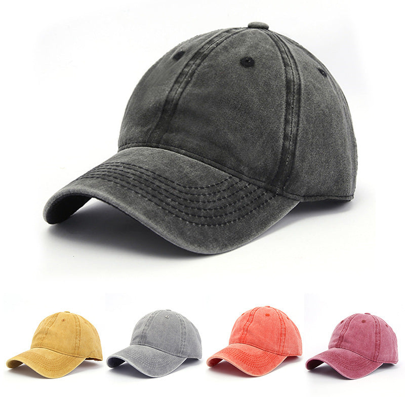 Kvinne Casual Twill Baseball Caps Skanto