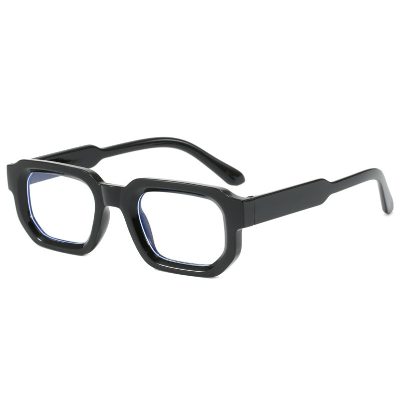 Dame moteriktig firkantet solbrille med klar ramme Skanto