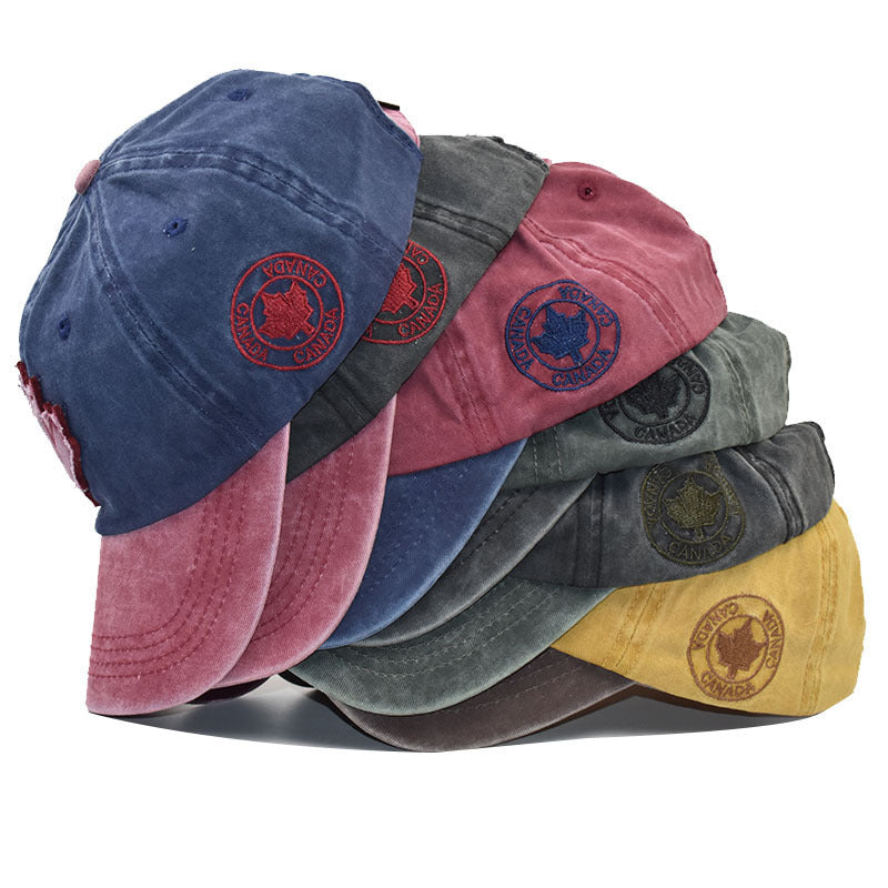 Dame's Ødelagte Lærred Baseball Caps Skanto