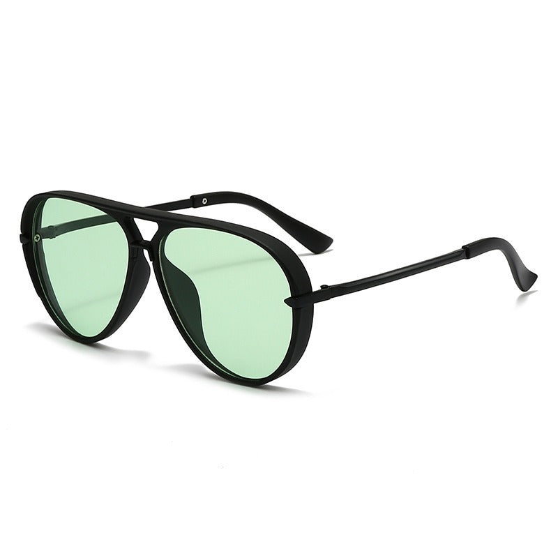 Dame pilot-solbrille med moderne metallramme og UV-beskyttelse Skanto