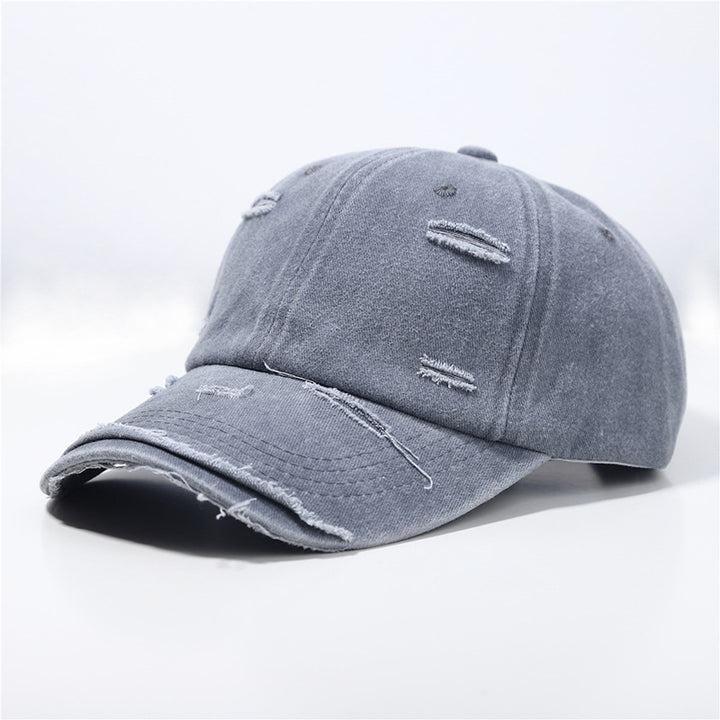 Damevasket baseballcaps med ødelagt utseende Skanto