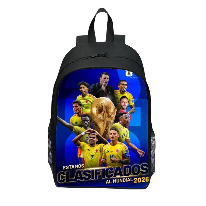 Ryggsekk med iøynefallende sportmotiv Skanto