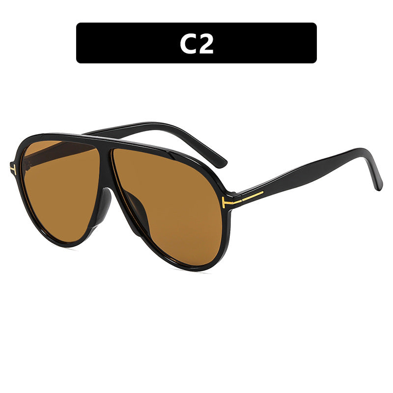 Women's fashionable glasses with large trendy frame Skanto