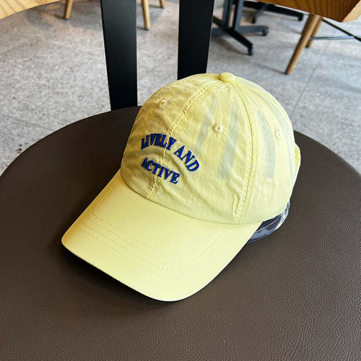 Kvinne Brodert Aktiv Livsstil Baseball Caps Skanto