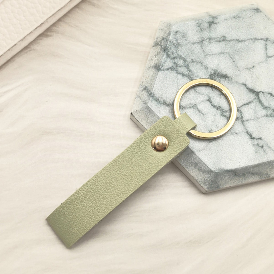 Unisex nøkkelring i høy kvalitet av kunstskinn med stiløs design Skanto