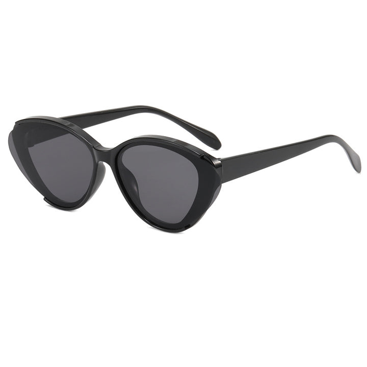 Dame Oversized solbrille med gradient Skanto