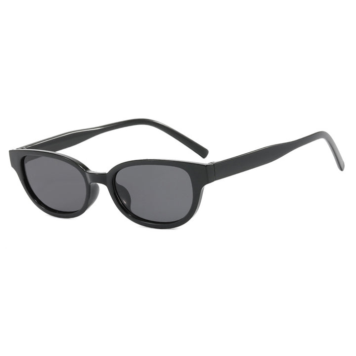 Dame moteriske Cat-Eye solbriller med UV-beskyttelse og lett ramme Skanto