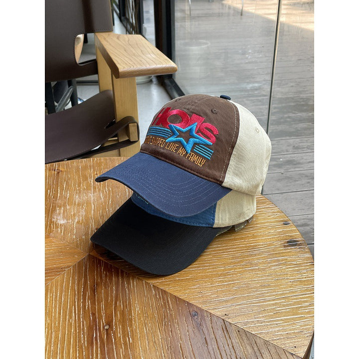 Menns broderte grafiske trucker cap Skanto