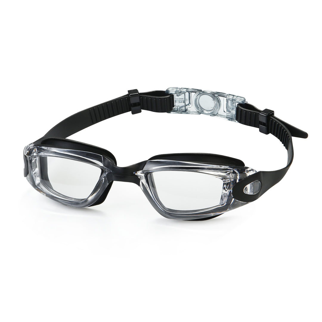 Svømmebrille med justerbart hodebånd og antikondens-teknologi Skanto