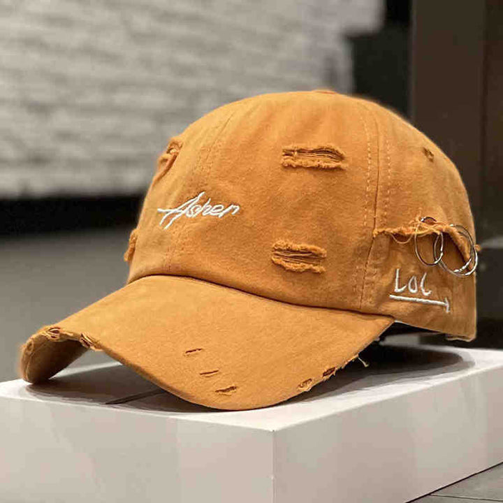 Unisex Slittet Jean Justerbar Caps Skanto