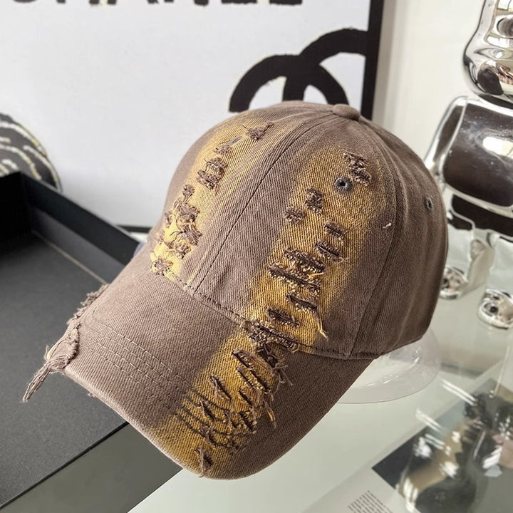 Kvinnenes slitte vintage-inspirerte baseballcaps Skanto