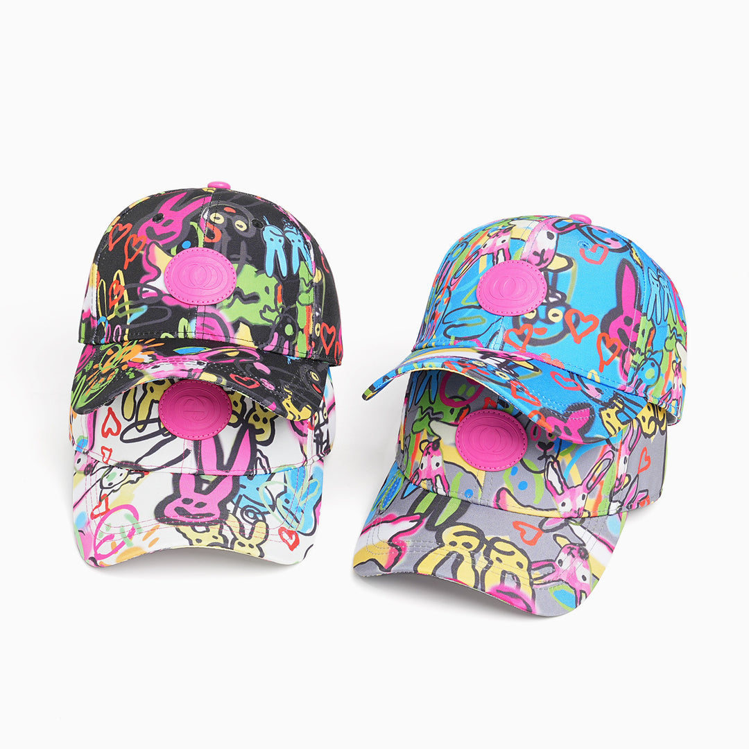 Dame Modisk Baseballcap med kreativt design Skanto