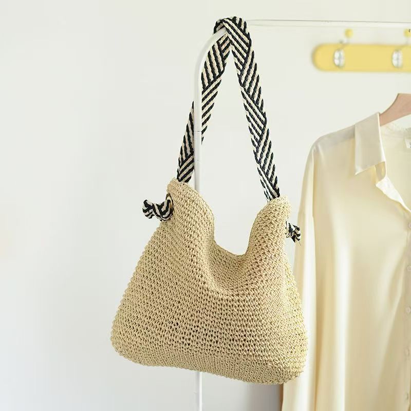 Stor håndvevd kurv shopper Skanto