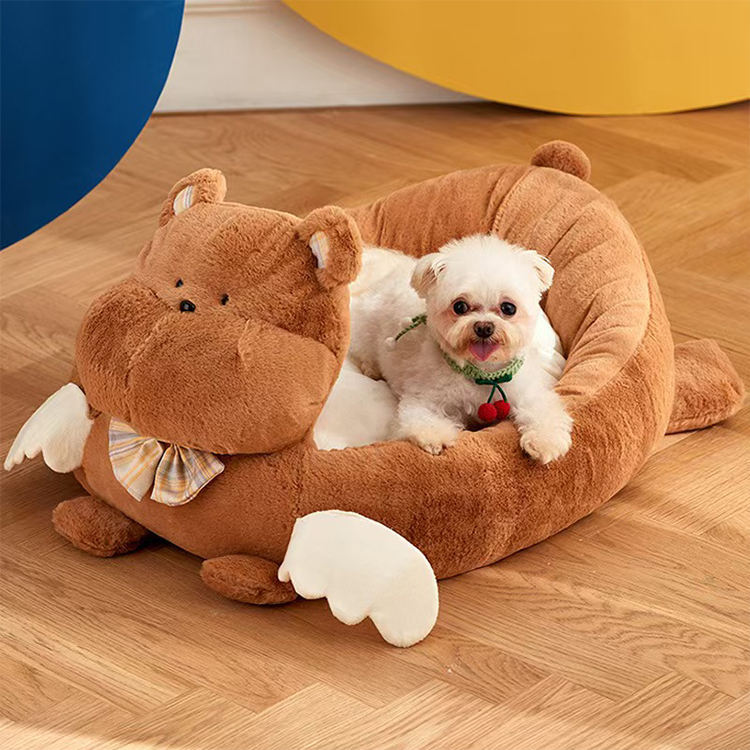 Plush Dyremotivert Loungebed Hundef-bed