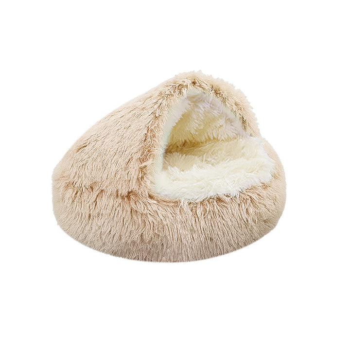 Koselig pels hundeseng