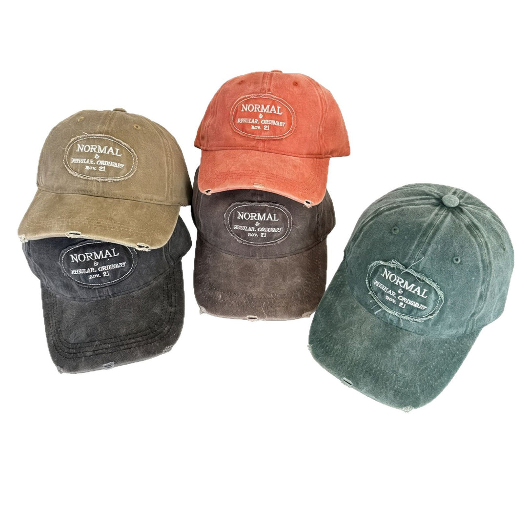 Herre Casual Slitt Bomull Baseball Caps Skanto