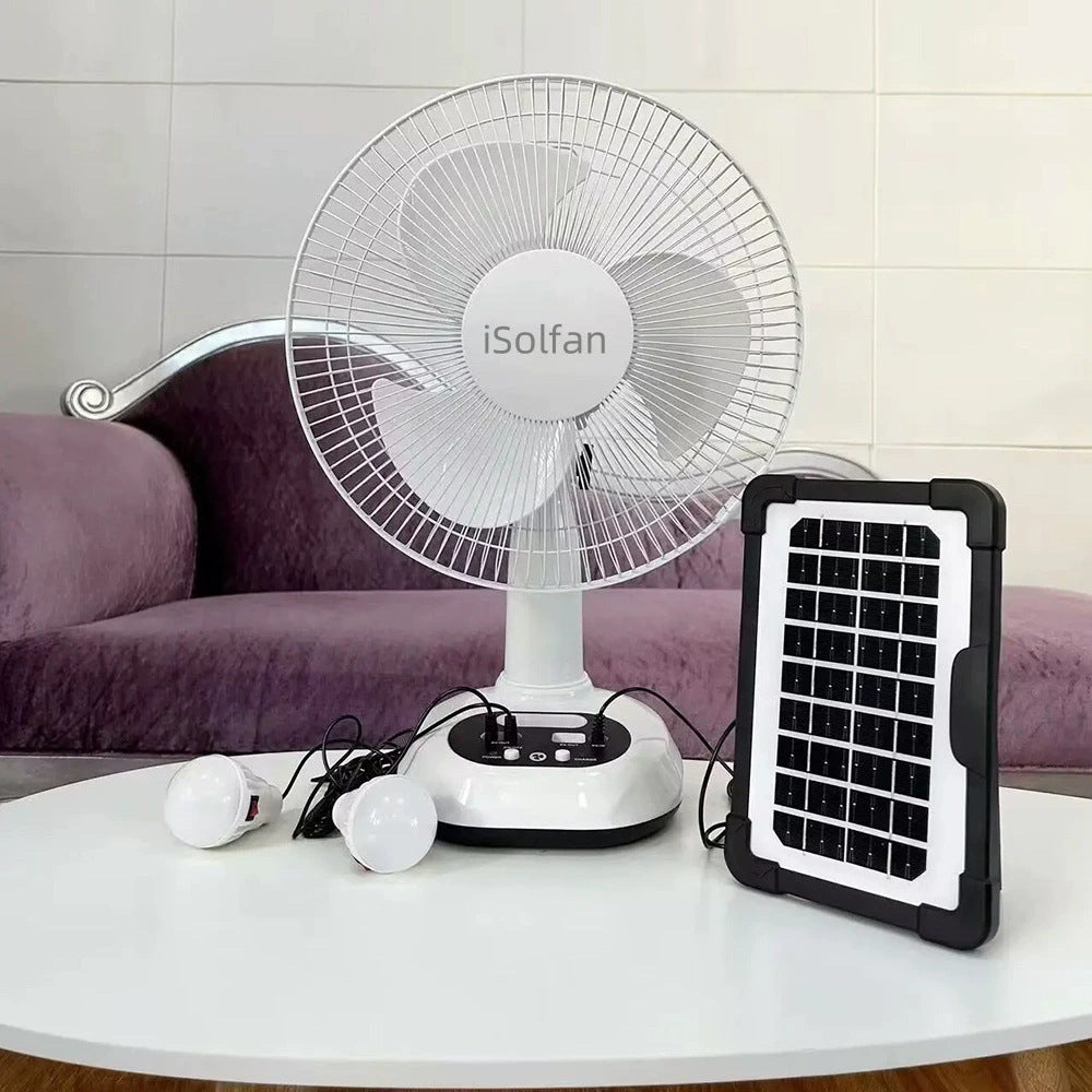 Dame Solardrevet Bordvifte med LED-belysning Skanto