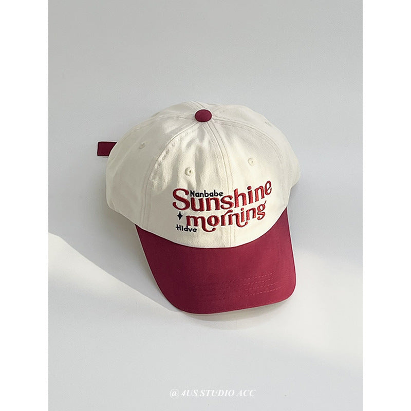 Kvinne Casual Justerbar Tøystoff Baseball Caps Skanto