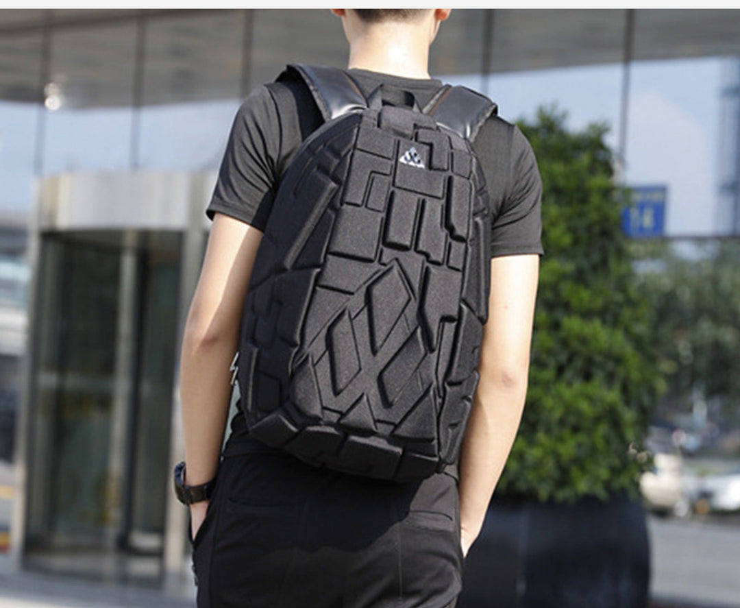 Stylish Textured Backpack Skanto