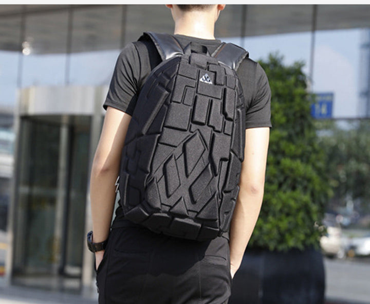 Stylish Textured Backpack Skanto