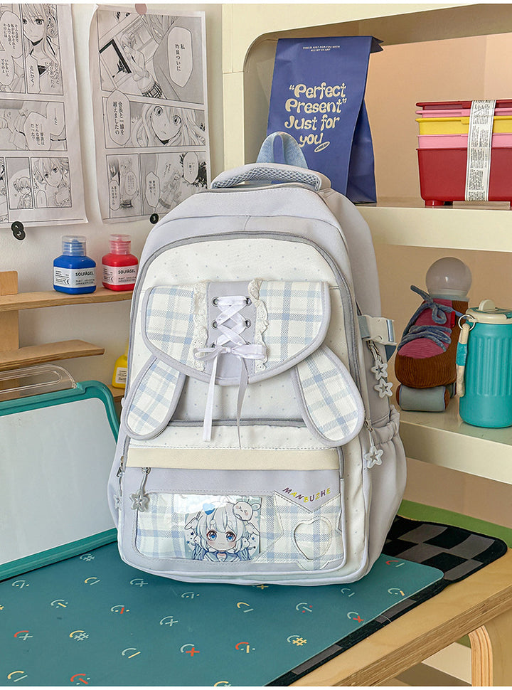 Stilig grafisk design skole ryggsekk