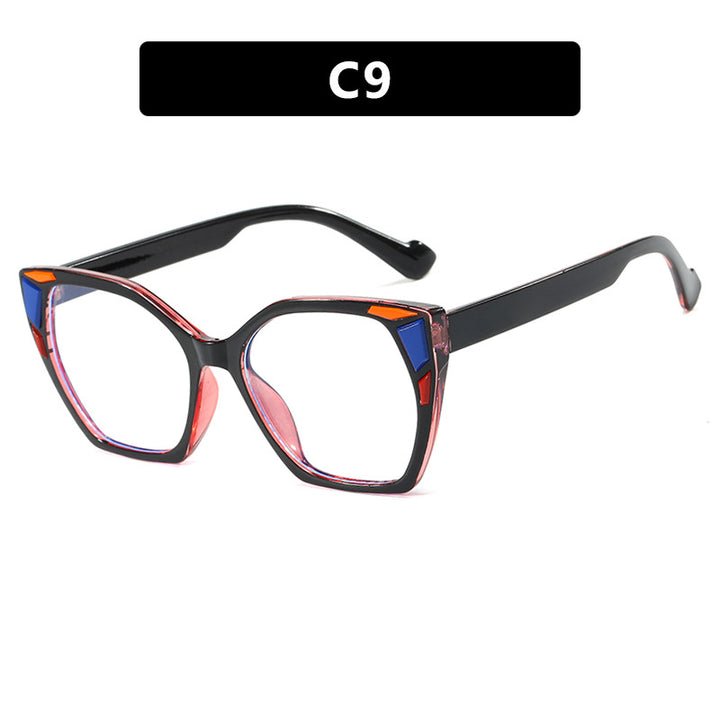 Women's Fashionable Geometric Designer Glasses Skanto