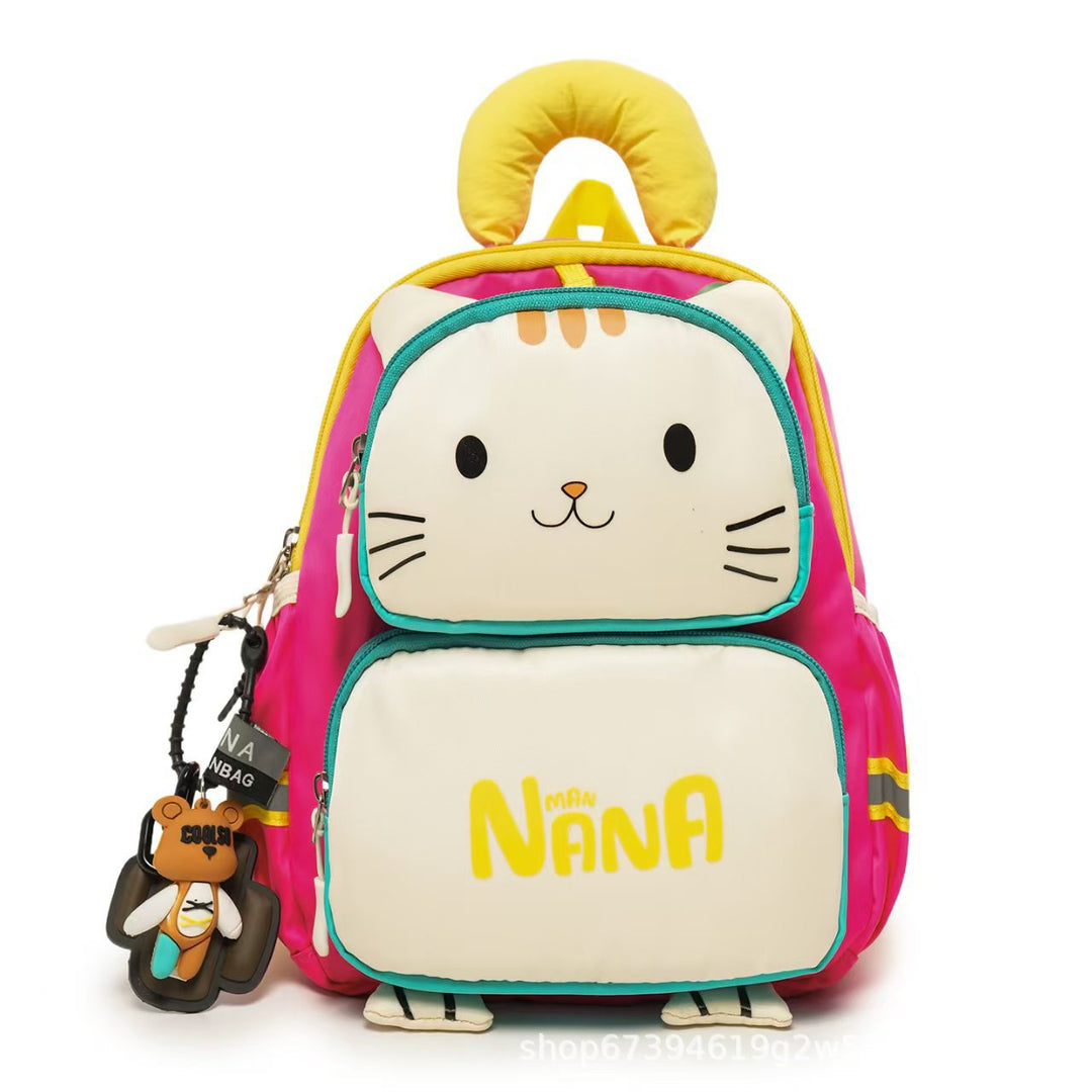 Barne Katt-tema Mini Ryggsekk Skanto