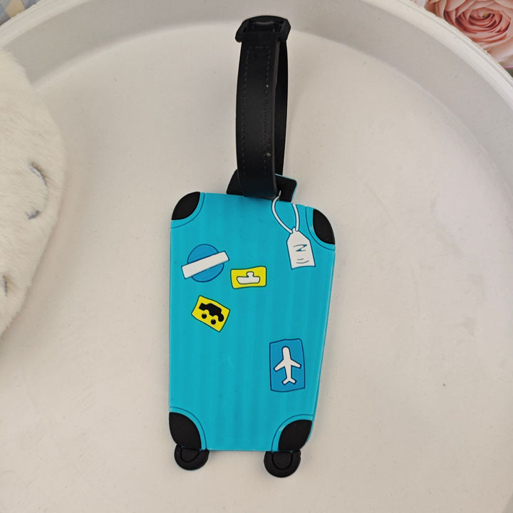 Unisex Bagasjeetikett i lekent reiseveske-design Skanto