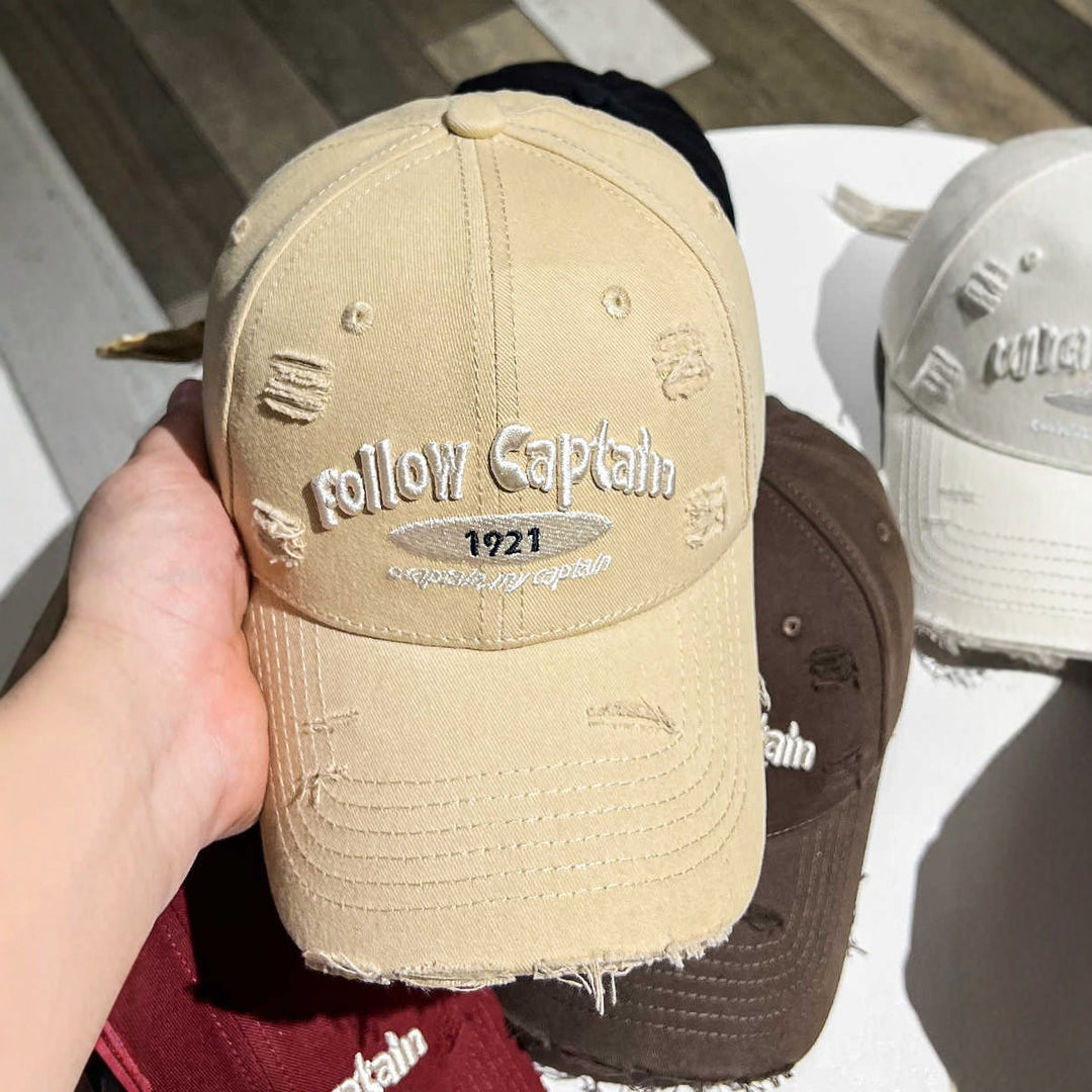 Herre Casual Slitt Baseball Cap Skanto