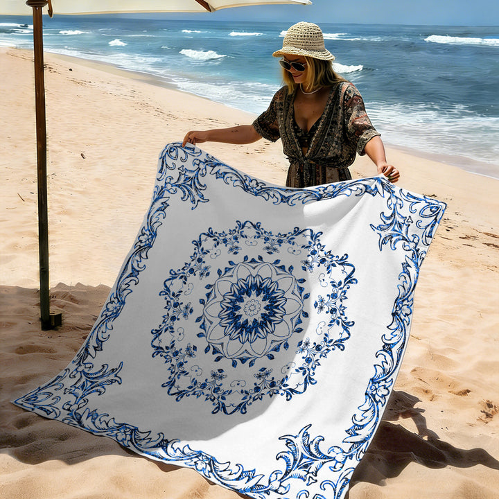 Mandala Design Strandmat Skanto