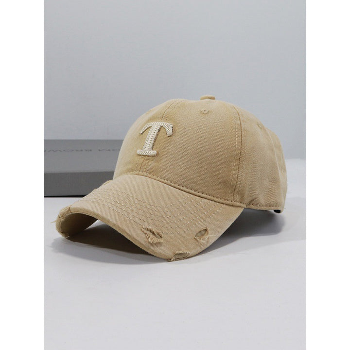 Herre Slitt Denim Caps Skanto