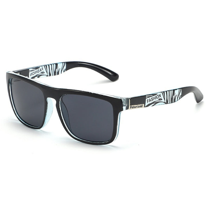 Unisex nan polarisert sports solbrille med robust plastikkramme og ergonomiske stenger Skanto