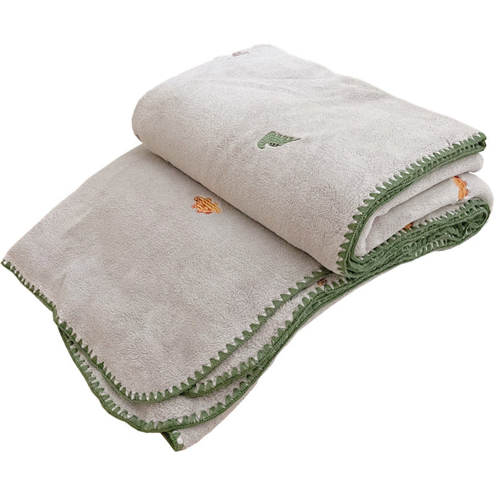 Unisex Myk Snuggle Teppe med Unik Dyremønster Skanto