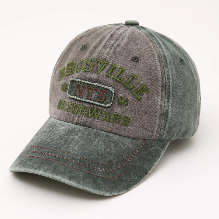Menns vintage-inspirerte slitte baseballcaps Skanto 1784188194