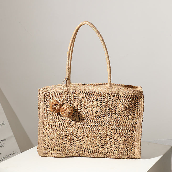 Handmade macrame beach bag Skanto