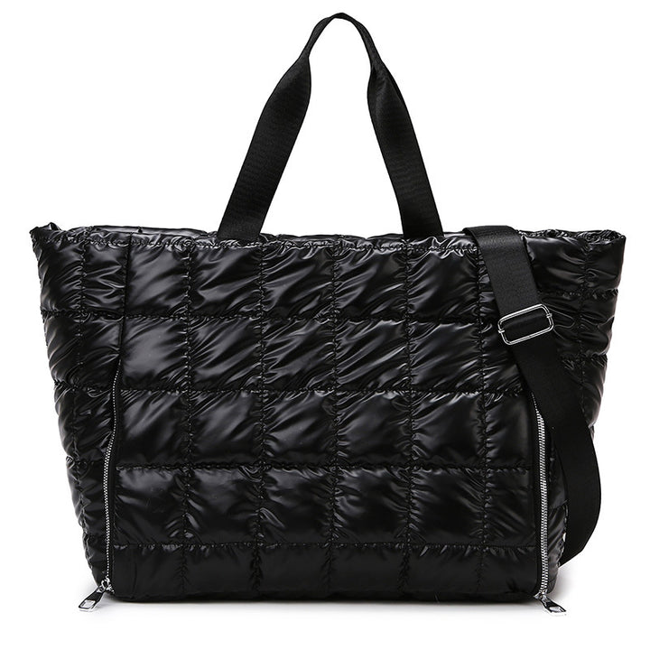 Elegant og Multifunksjonell Puffer-Taske Skanto