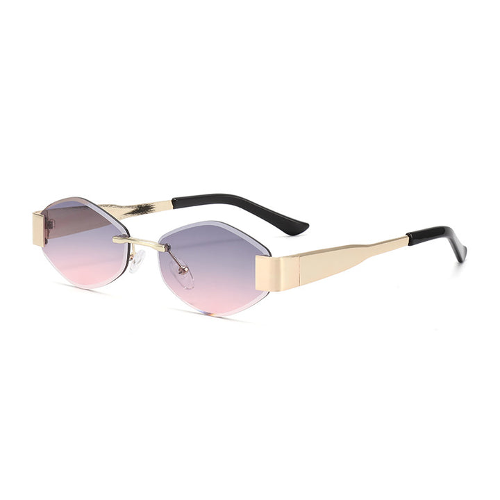 Women's fashionable sunglasses with elegant octagonal frame and UV protection Skanto