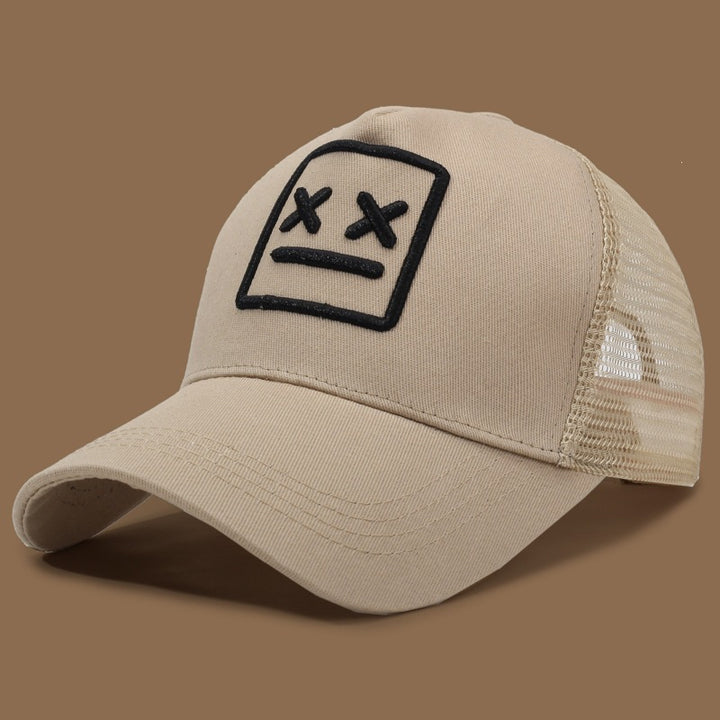 Dame Sports baseball caps med nett sider Skanto