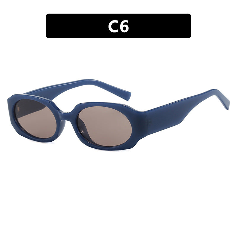 Women's extravagant sunglasses in stylish retro design Skanto