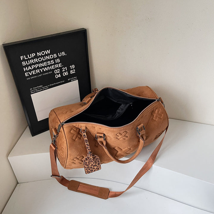 Sporty reiseveske med trendy design og praktiske rom Skanto