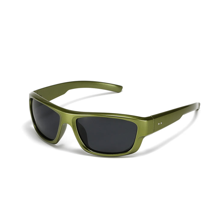 Dame sporty solbriller med bred UV-beskyttelse og lett ramme Skanto