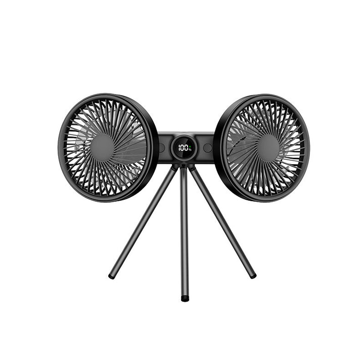 Justerbar Dual-Head Vifte Skanto