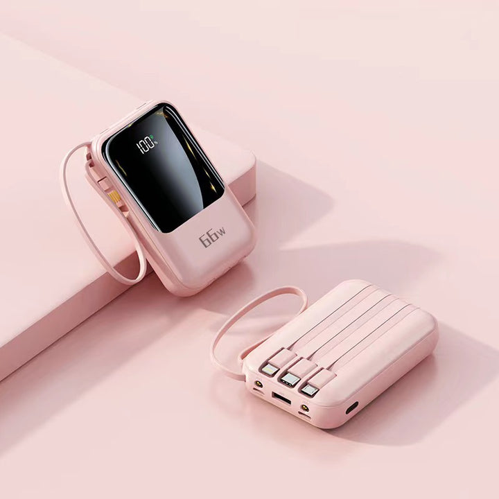 Multifunksjonell powerbank med digital ladeindikator Skanto