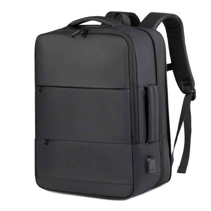 Moderne laptopryggsekk med praktisk usb-tilkobling og innovativt fagssystem Skanto
