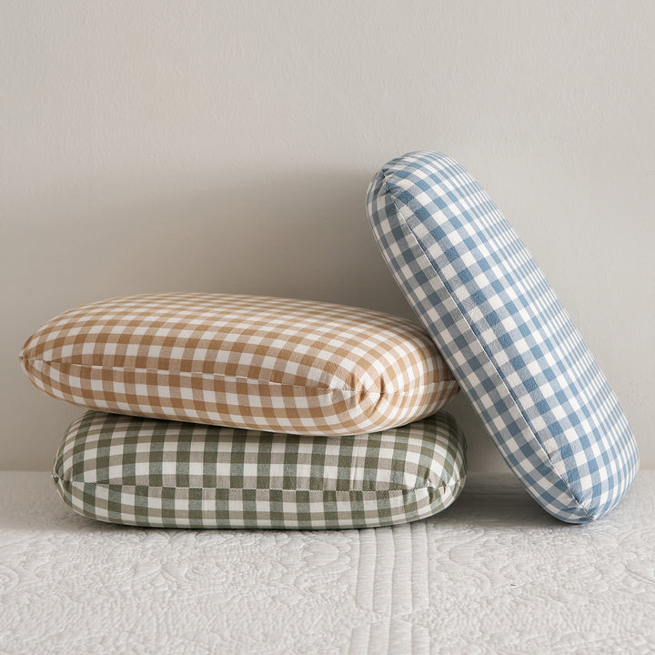 Komfortpute med rutete design Skanto